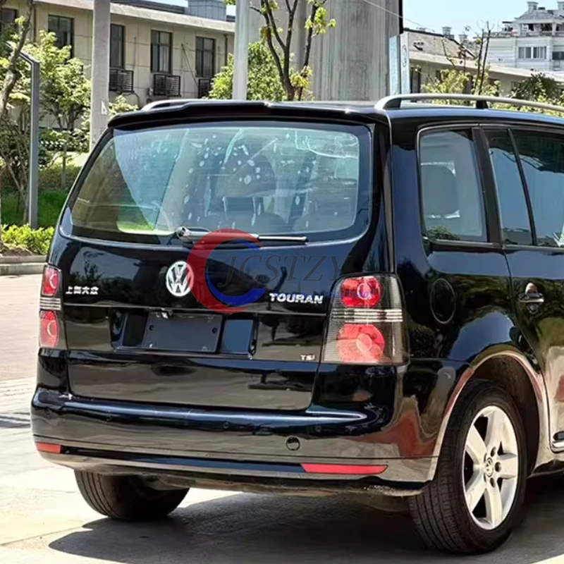 Фото Спойлер для VW Touran, высококачественный АБС-материал, заднее крыло автомобиля, праймер, задний спойлер для Volkswagen Touran, спойлер 2008-2015 №1