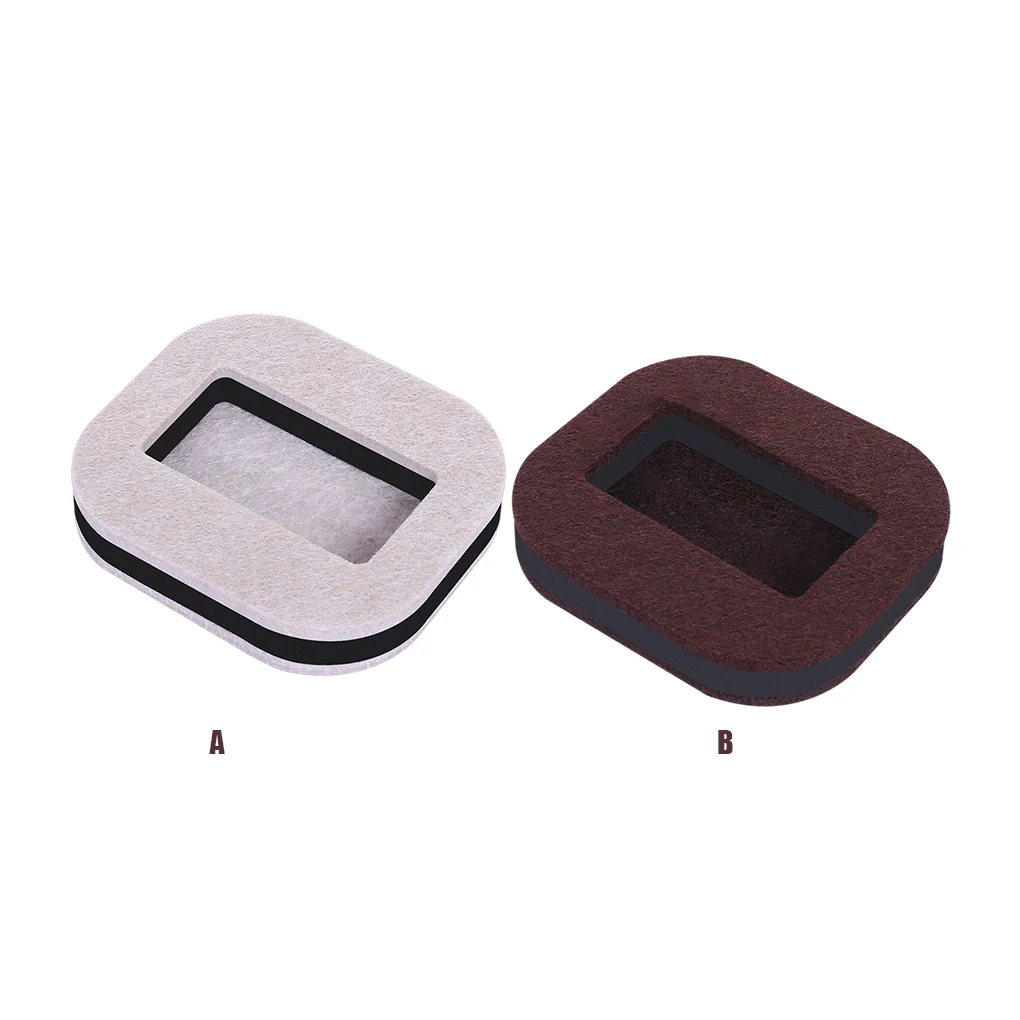 

5 Pieces Non-Slip Furniture Wheel Stoppers Bedframe Sliding Prevention Rolling Caster Pads Wood Floor Protectors Gray