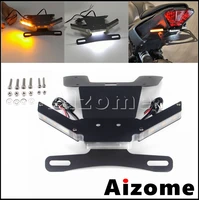 for yamaha tail tidy rear license plate holder w led turn signal fender eliminator for mt 25 mt 03 yzf r3 15 2020 yzf r25 14 20