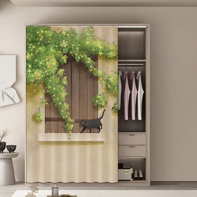 Пылезащитные Чехлы для шкафов зеркальные самоклеящиеся шторы шкафы обуви