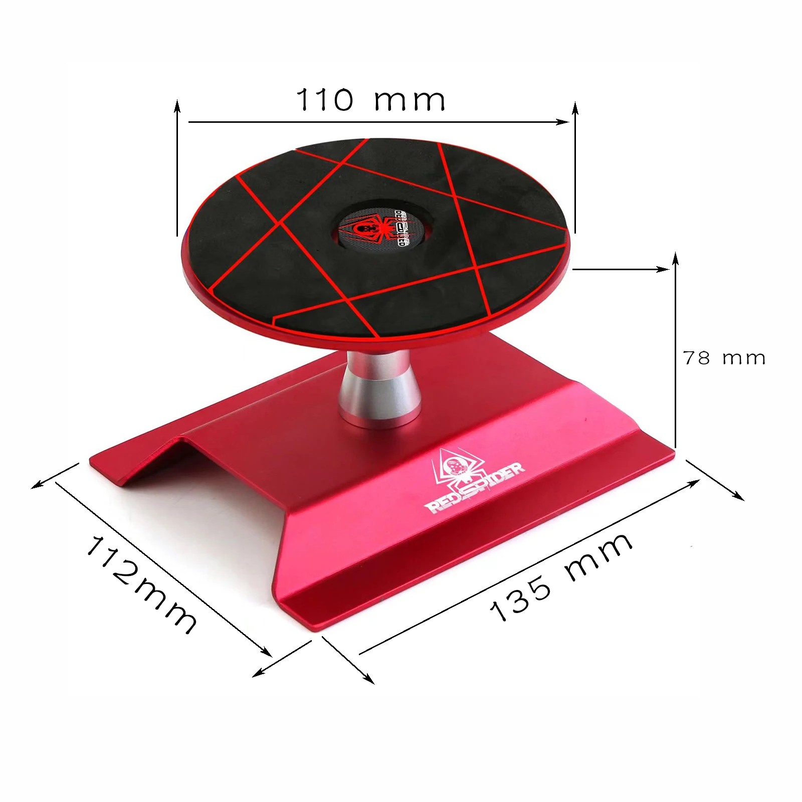 Металлическая ремонтная станция RS r116 красная