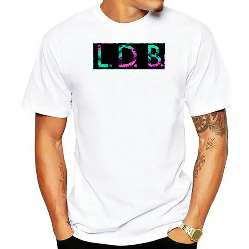 

Men's VAPORWAVE LDB BOX DESIGN t shirt Designing 100% cotton round Neck Pictures Sunlight Comical summer Normal shirt