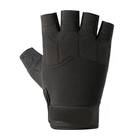 Тактические перчатки для мужчин и женщин, армейские военные боевые перчатки с открытыми пальцами, противоскользящие уличные ранцы для мужчин и женщин