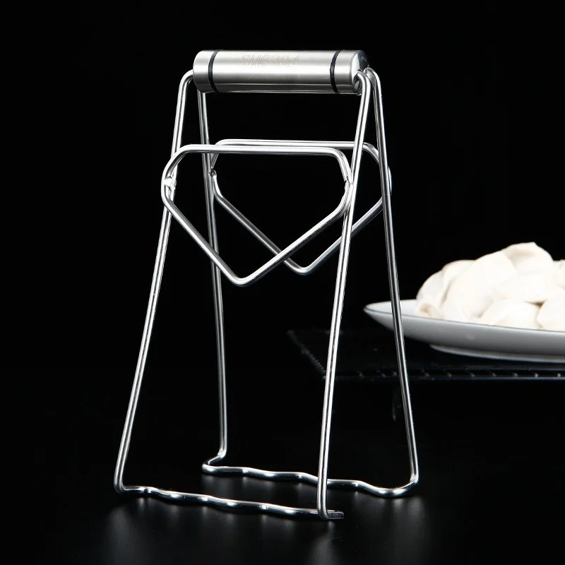 

High-grade Stainless Steel Tray Clamp Creative Picking Dish Clamp Anti-scalding Bowl Clamp Kitchen Dish Clamp
