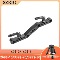 kayulin 15mm rail rod clamp dslr z shape offset braket clamp mount block rig raiser movie kit for 15mm rod