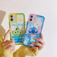 disney stitch alien angel eyes phone cases for iphone 13 12 11 pro max mini xr xs max 8 x 7 se 2020 back cover