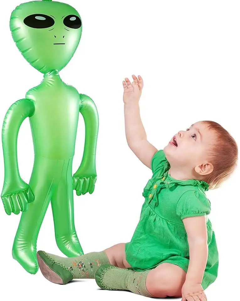 

UFO ET PVC Adult Children's Toys Halloween Horror Christmas Birthday Party Novelty Treasures Outer Space Party