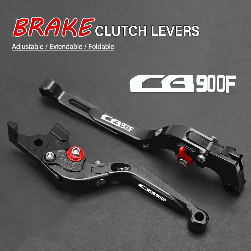 

Motorcycle Brakes Tie Rod Handbrake Brake Clutch LeversFOR Honda CB900F cb900f hornet 2001-2008 Adjustable Extendable Folding
