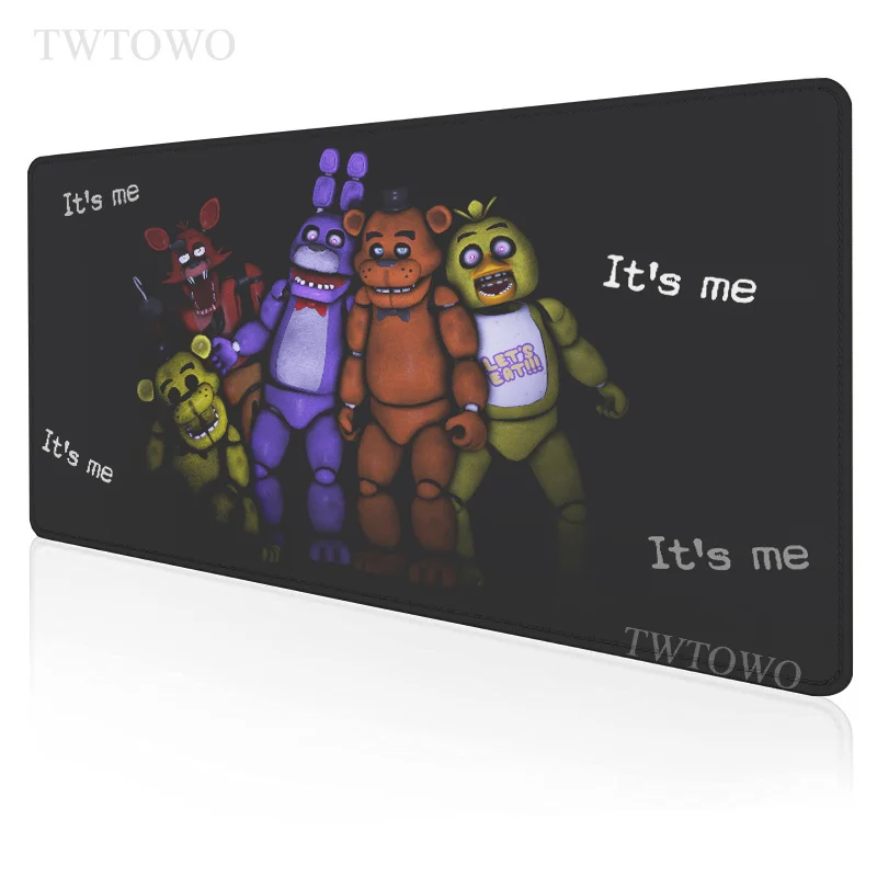 

Fnaf Mouse Pad Gamer Large New XXL Home keyboard pad MousePads Desk Mats Carpet Natural Rubber Laptop Gamer Anti-slip Mice Pad