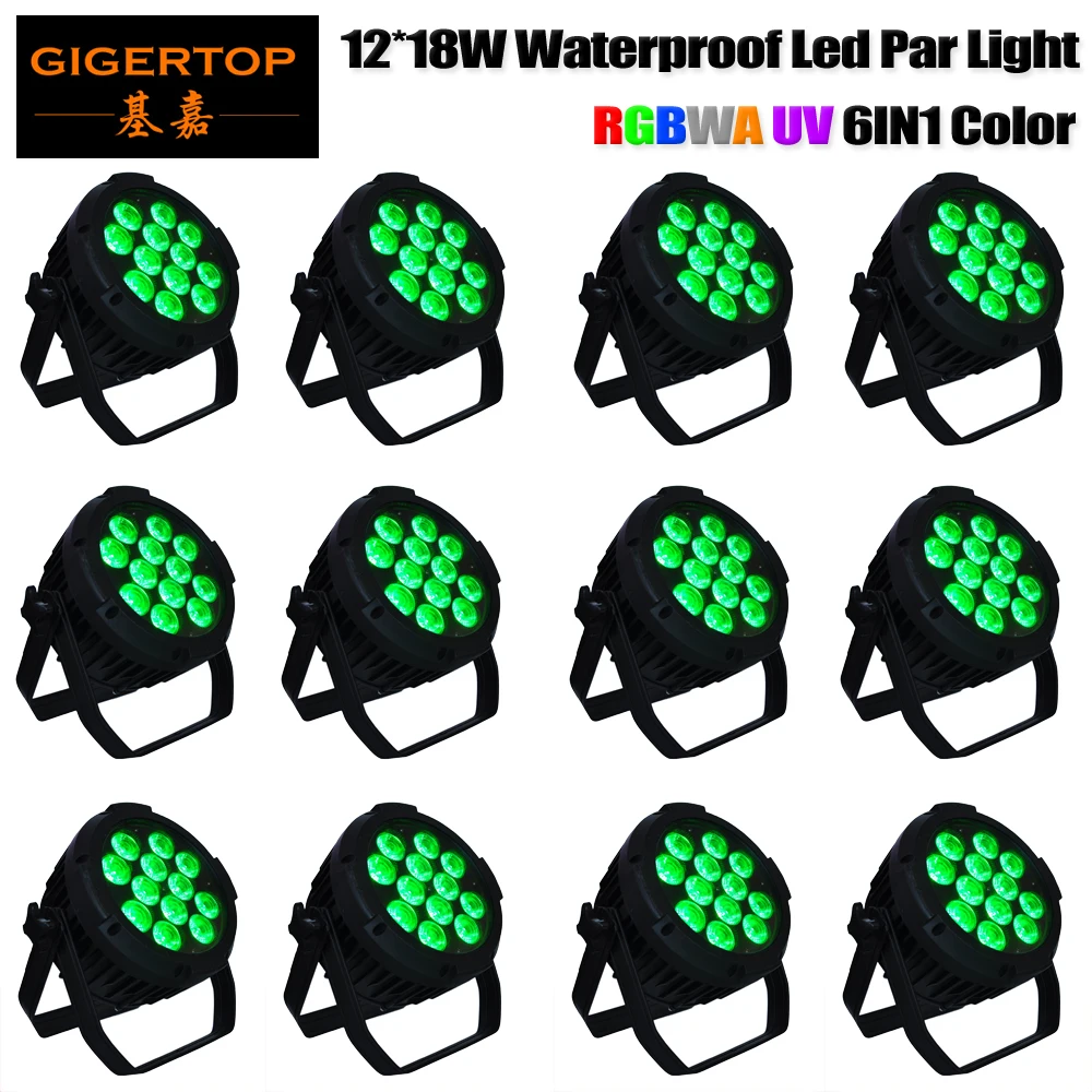 

12 шт./упаковка, водонепроницаемые светодиодные прожекторы 12 х1 8 Вт