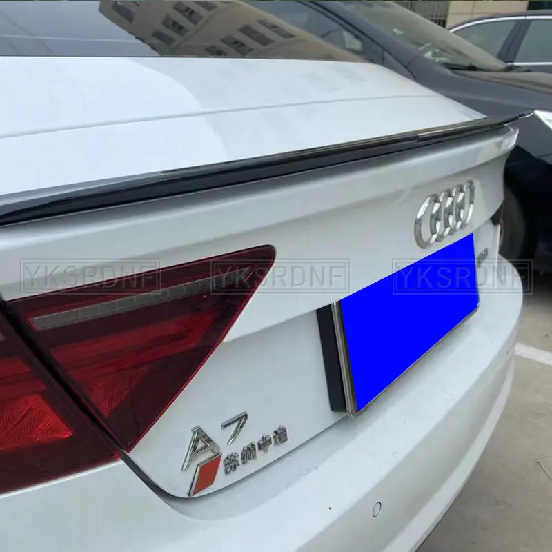 Высококачественный спойлер из АБС-пластика для Audi A7 S7 RS7 2013 2014 2016 2015 2017 2018 заднее