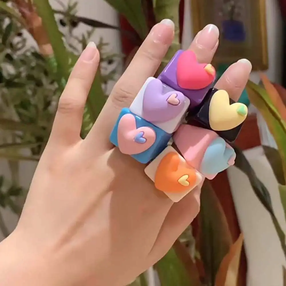 Женское кольцо для большого пальца массивное акриловое в Корейском стиле