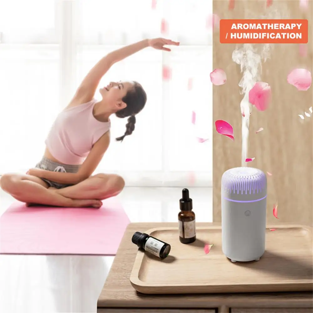 

Ultrasonic Air Purification Aroma Diffuser Humidifier Home Portable Car Ultrasonic Essential Oil Aroma Diffuser Large Capacity