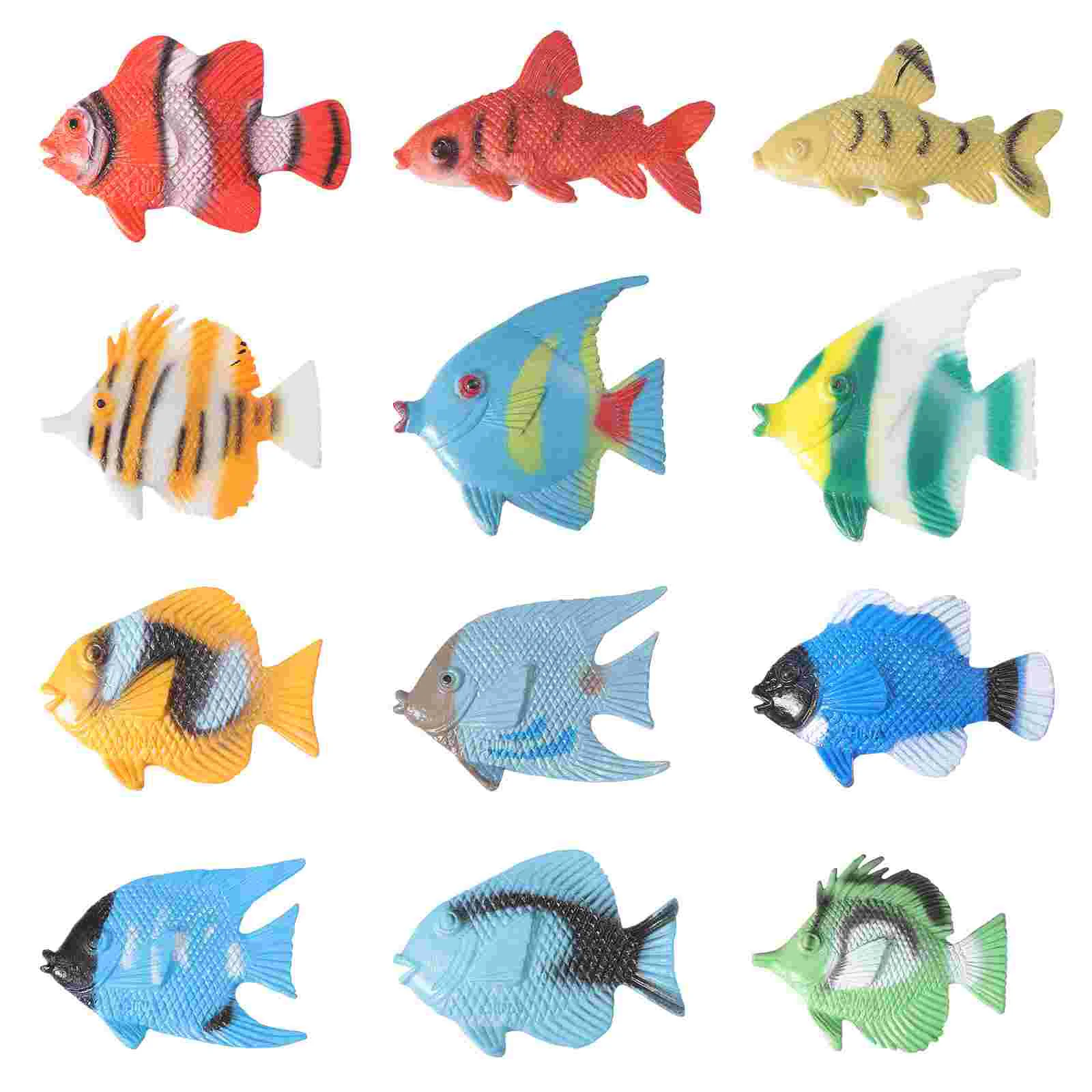 

Fish Figures Kids Ocean Toys Ornamental Fish Learning Educational Toys Craft Decorations Craft Figurines Child Puzzle Toys