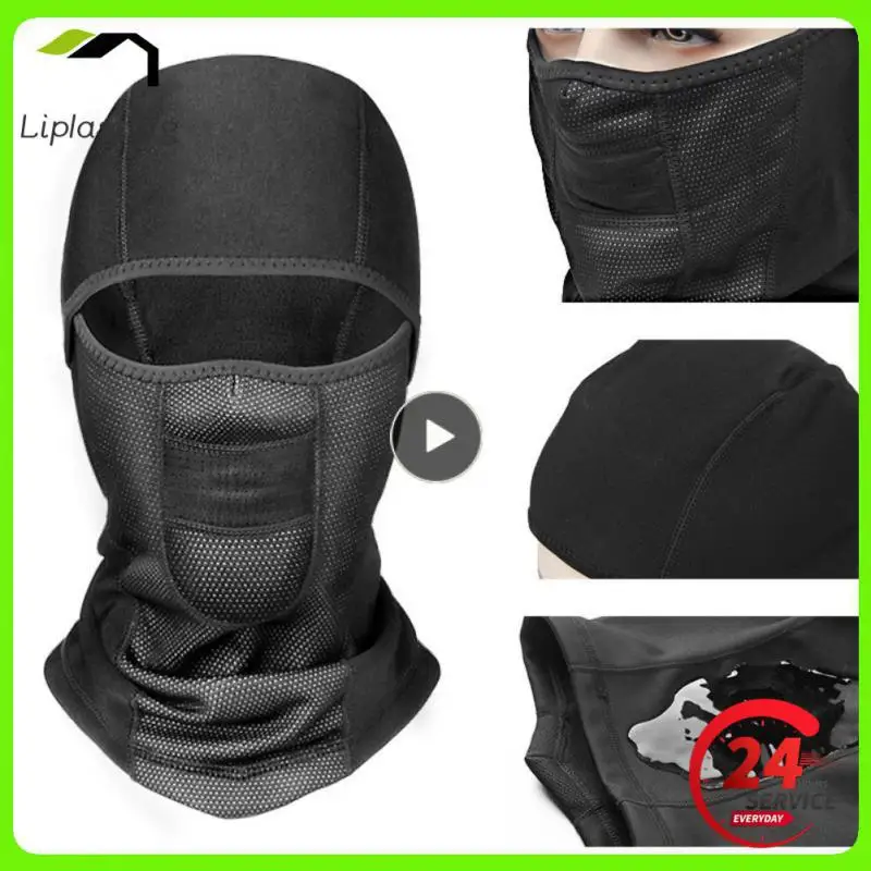 

Full Face Cycling Mask Winter Warm And Breathable Waterproof Windproof Neck Protect Outdoor Fishing Hunting Skiing Headgear Mask