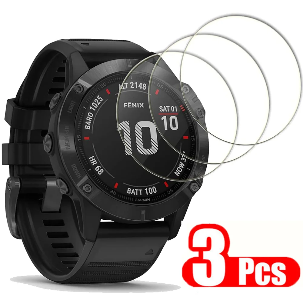 Защитное стекло 9H Premium Tempered Glass для Garmin Fenix 7 7S 7X 6 6S 6X Pro 5S 5 SmartWatch HD Film.