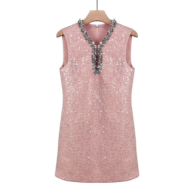 Женское летнее короткое платье ручной работы [ZOCI]