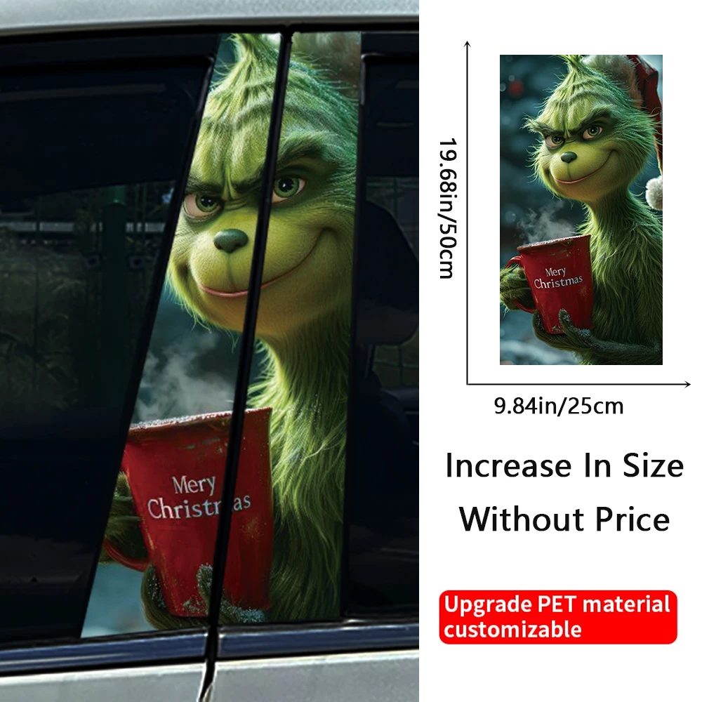 Аниме Рождественский маленький монстр автомобиль B наклейка на столб