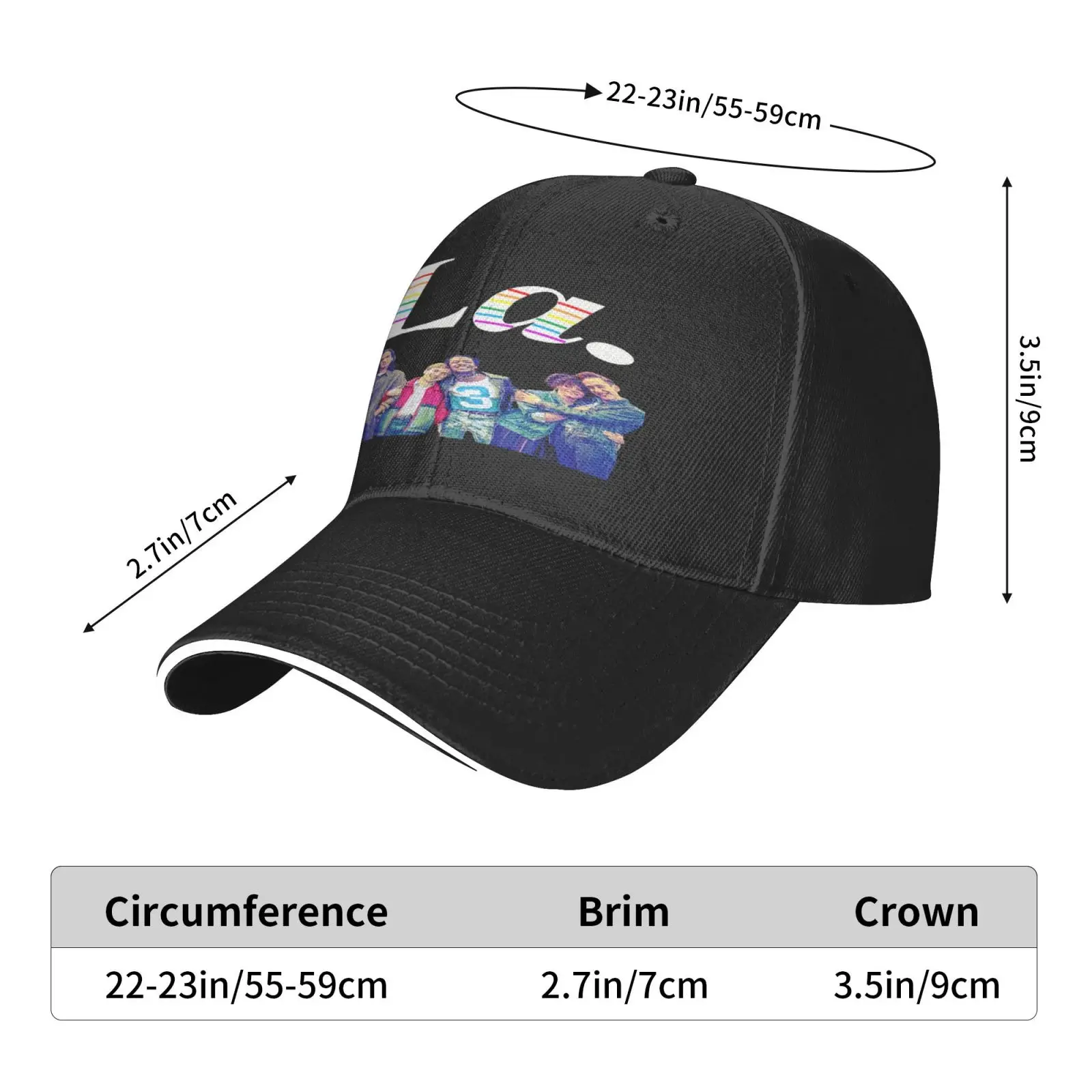 

La Its A Sin Cap For Male Man Hat Summer Hats For Women Children's Baseball Cap Anime