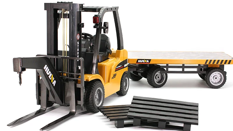 

Вилочный погрузчик 1:10, металлический вилочный погрузчик с дистанционным управлением