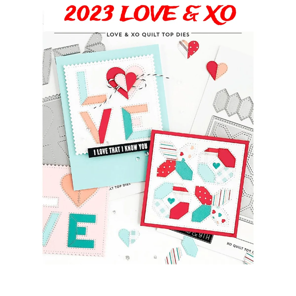 

2023 Valentine FOR LOVE O X Letter New Metal Cutting Dies Make Photo Album Card Diy Paper Embossing Handmade Decoration