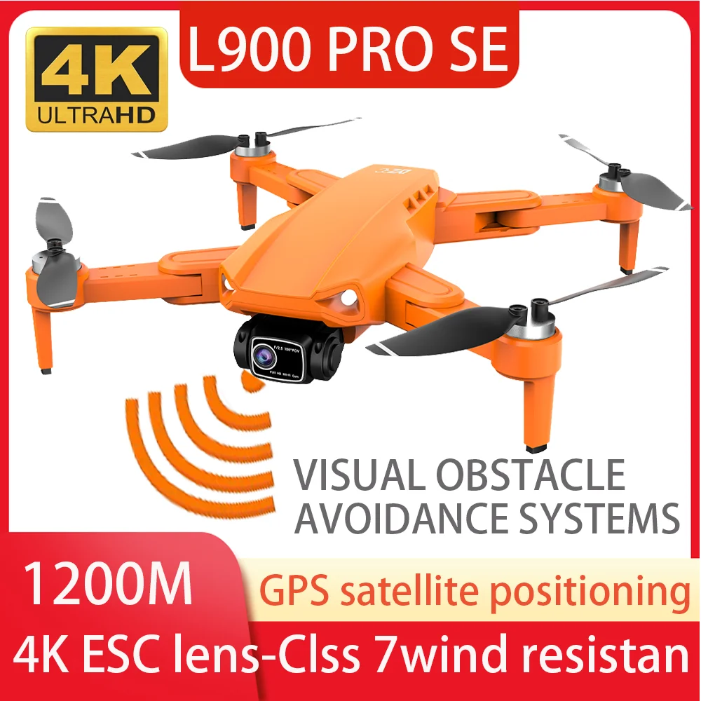 

L900 PRO SE GPS 4K HD visual obstacle avoidance FPV Dual HD Camera Drones With Brushless Motor 5G WiFi RC Quadcopter VS SG108