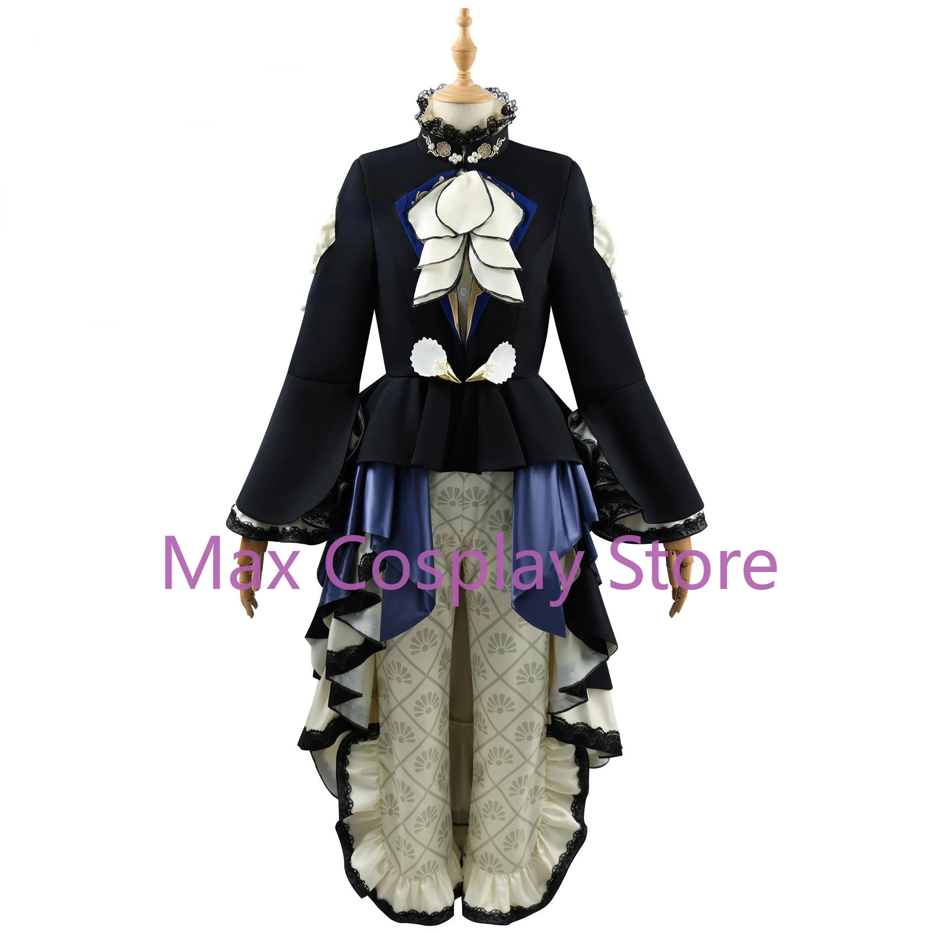 Парик в стиле аниме черный Батлер Kuroshitsuji