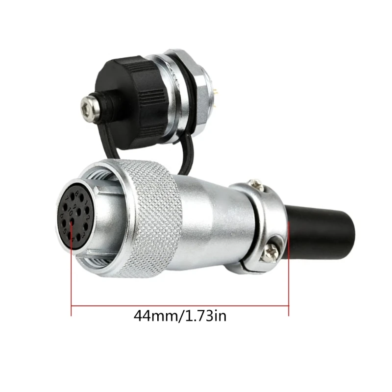 Разъемы авиации Пин ВС16 ТК+ЗМ 2 3 4 5 7 9 10 водоустойчивая мужская женская розетка