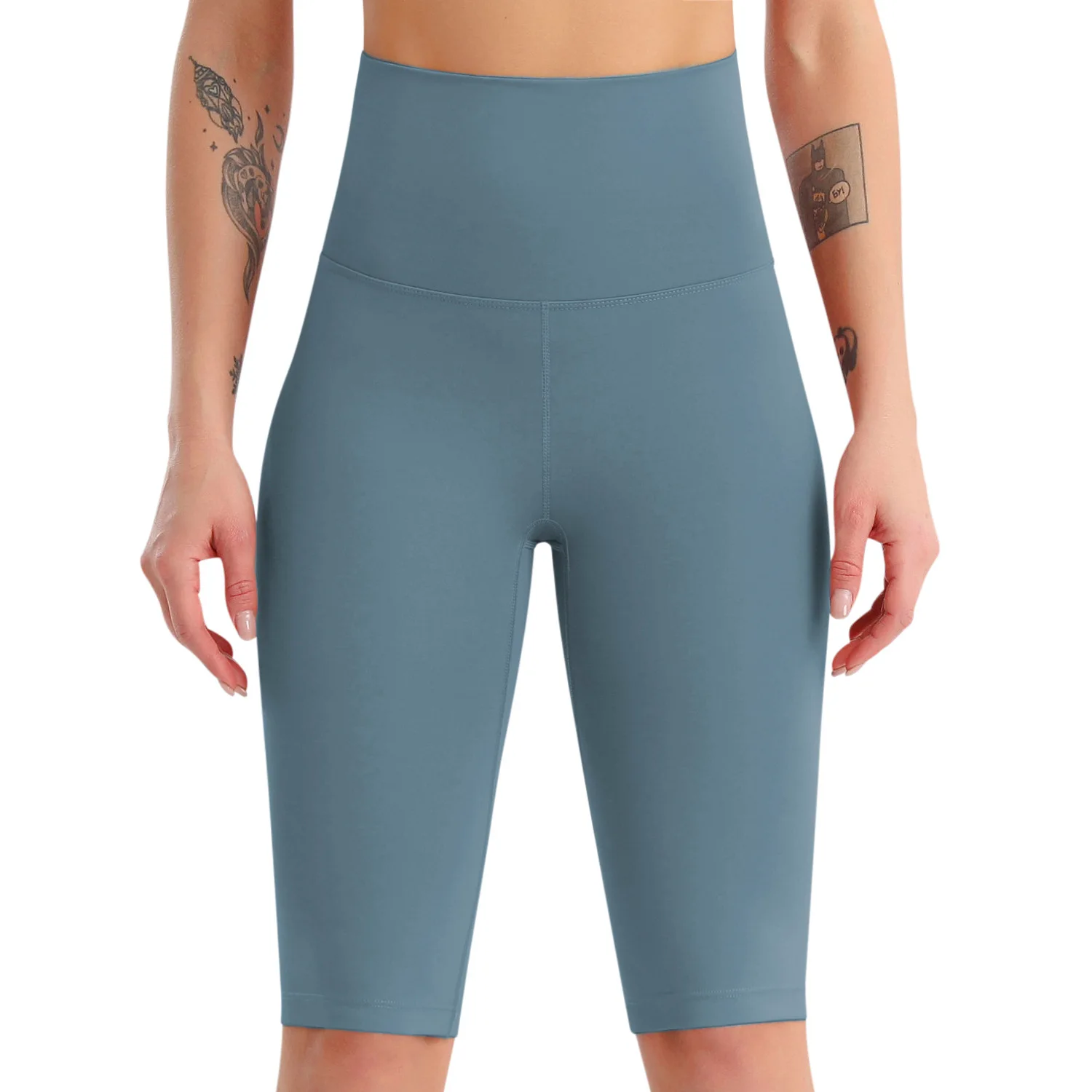 2023 Summer Nude Tight Yoga Pants Women's High Waist and Hip Lift PRO Fitness Pants Sweaty Running Quick Drying Sports Shorts