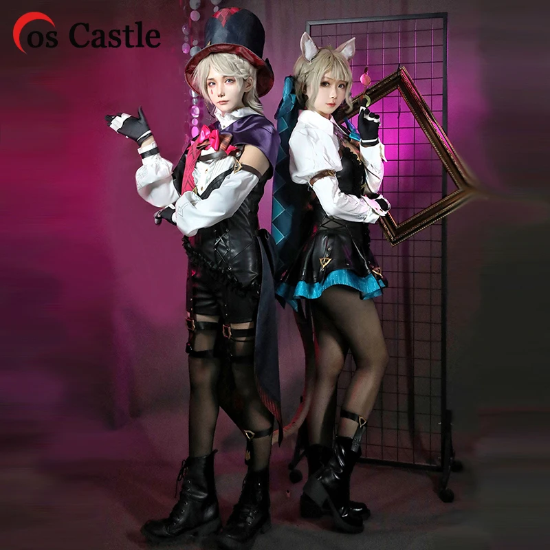 

Cos Castle Game Genshin Impact Lynette Cosplay Costumes Women Dress Cos Suit Lyney Shirt Pants Outfit Halloween Party Unifrom