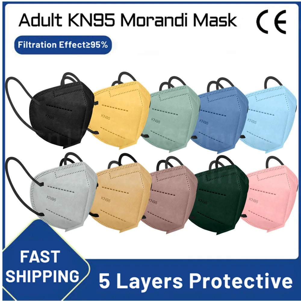 10-100 шт. 5 слоев маски для лица - купить по выгодной цене |