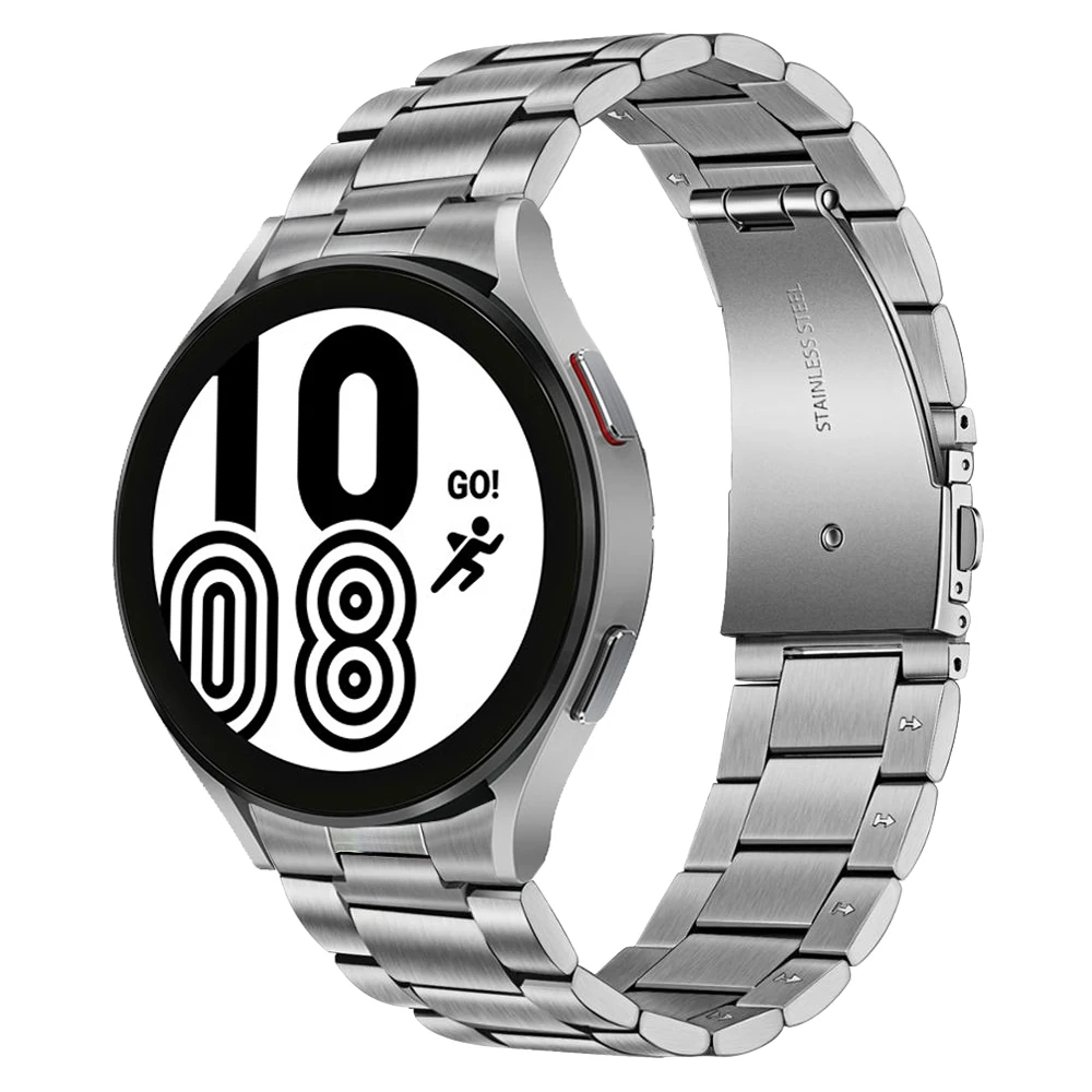 

Stainless Steel Watch Band For Samsung Galaxy Watch 4 Classic 46 42mm Wristbelt Watch 4 40 44mm Metal Strap Bracelet Accessories