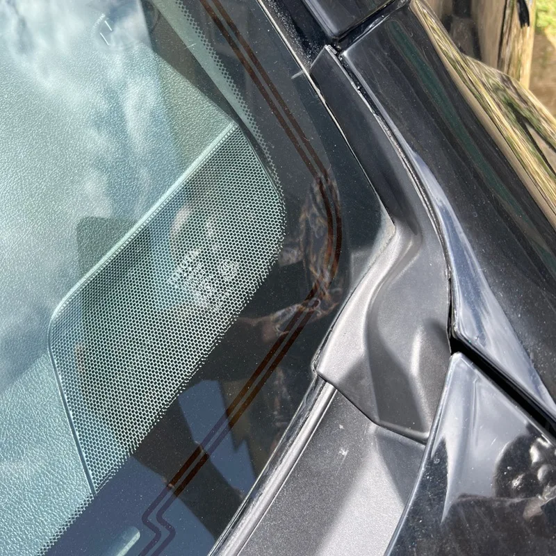 

1 пара передняя решетка ветрового стекла дренажная панель молдинговая крышка крыла для Toyota Highlander KLUGER 2009-2014 53866-0E030