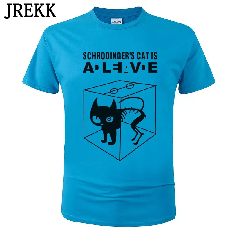 

NEW IN The Big Bang Theory T-shirt Sheldon Cooper Schrodinger 's Cat T shirt Men Cartoon Anime Printed Shirts Male Tees Tops