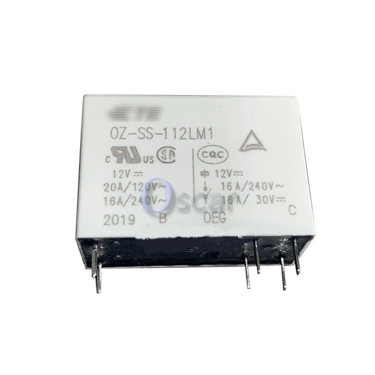 5 шт. Новое реле OZ-SS-112LM1 16A 12VDC
