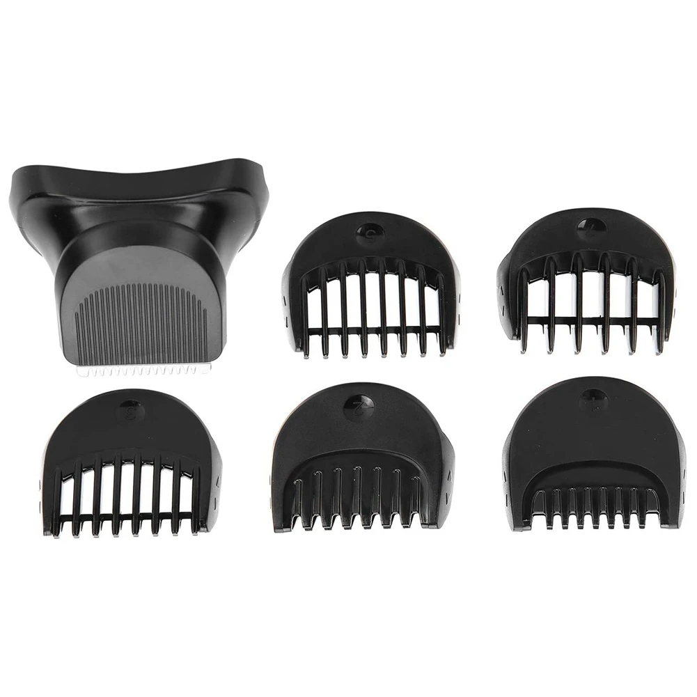 

Beard Trimmer Head, Replacement Shaver Trimmer Head with 5-Piece 1/2/3/5/7Mm Guide Comb Trimming Set for Braun Series 3