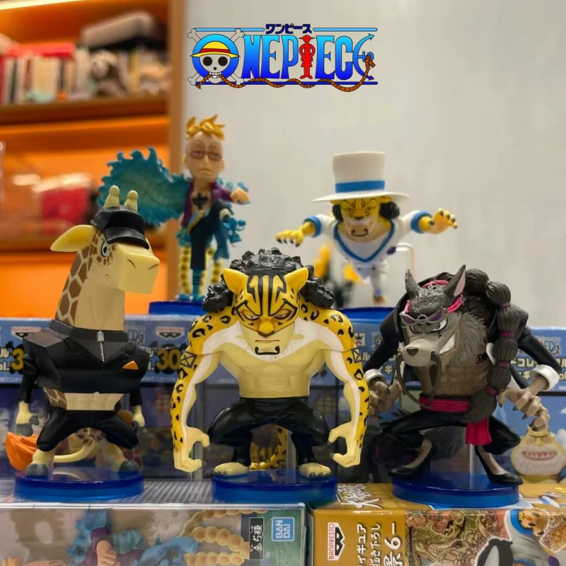 В наличии Bandai One Piece Wcf 30 Beast Form Cp9 Animal Luchikaku подарок леопардовой расцветки с длинным