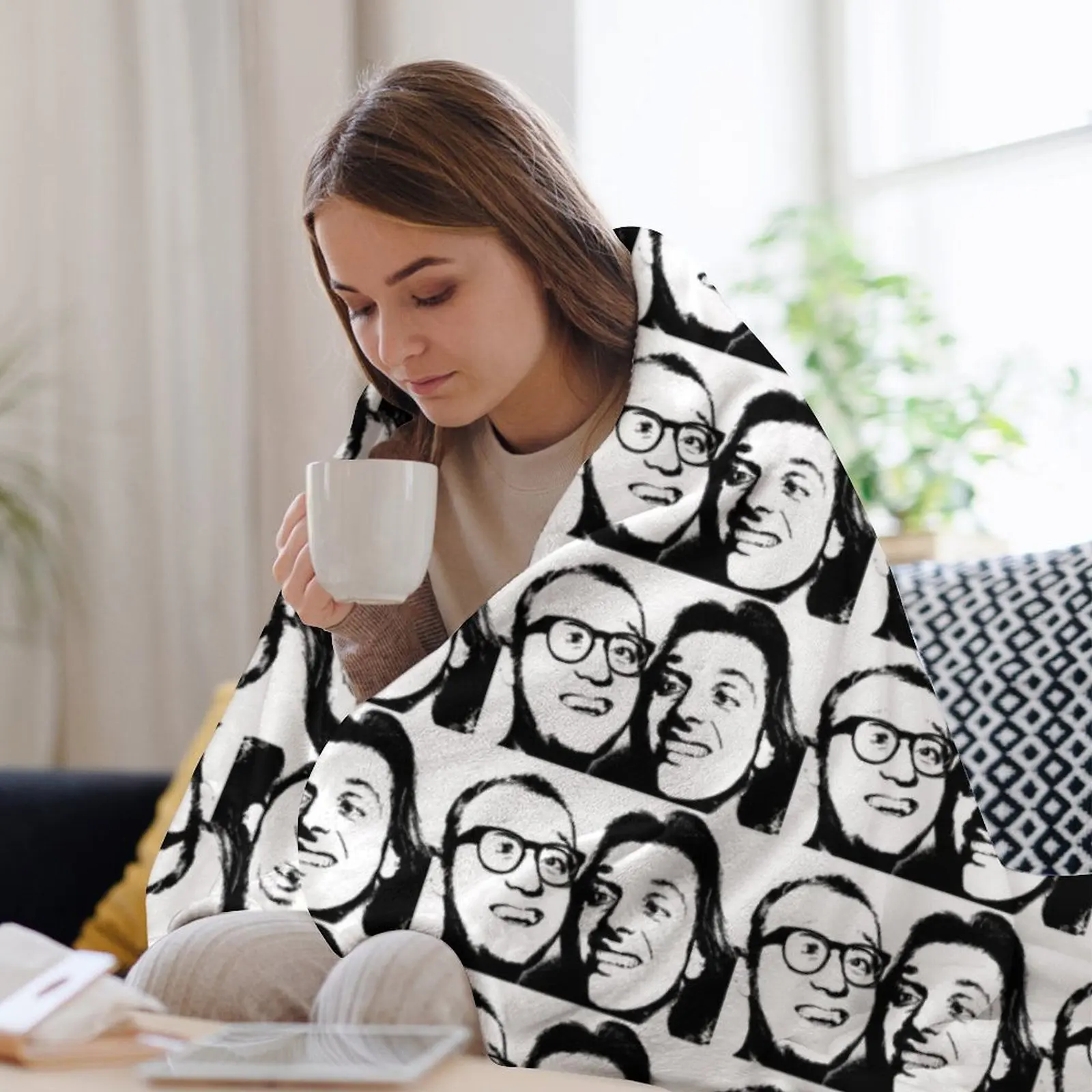 Одеяло Rik mayall and Ade edmondson мягкие одеяла для пикника дивана пледы