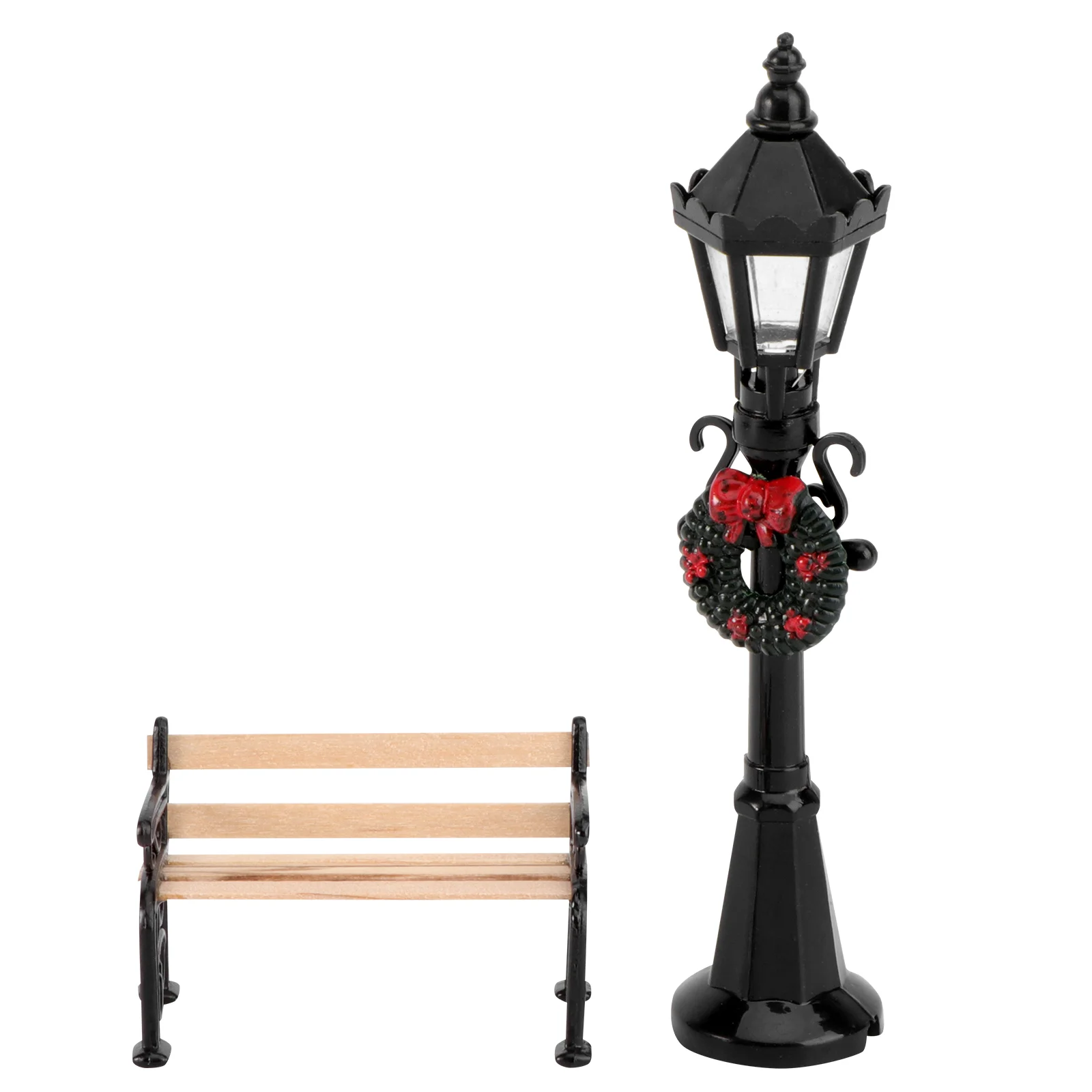 2 шт. микро-светильники для кукольного домика игрушки миниатюрная сцена мебель