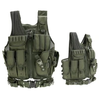 tactical vest men cs molle armor vest outdoor tactical gear army paintball airsoft vest hunting body armor