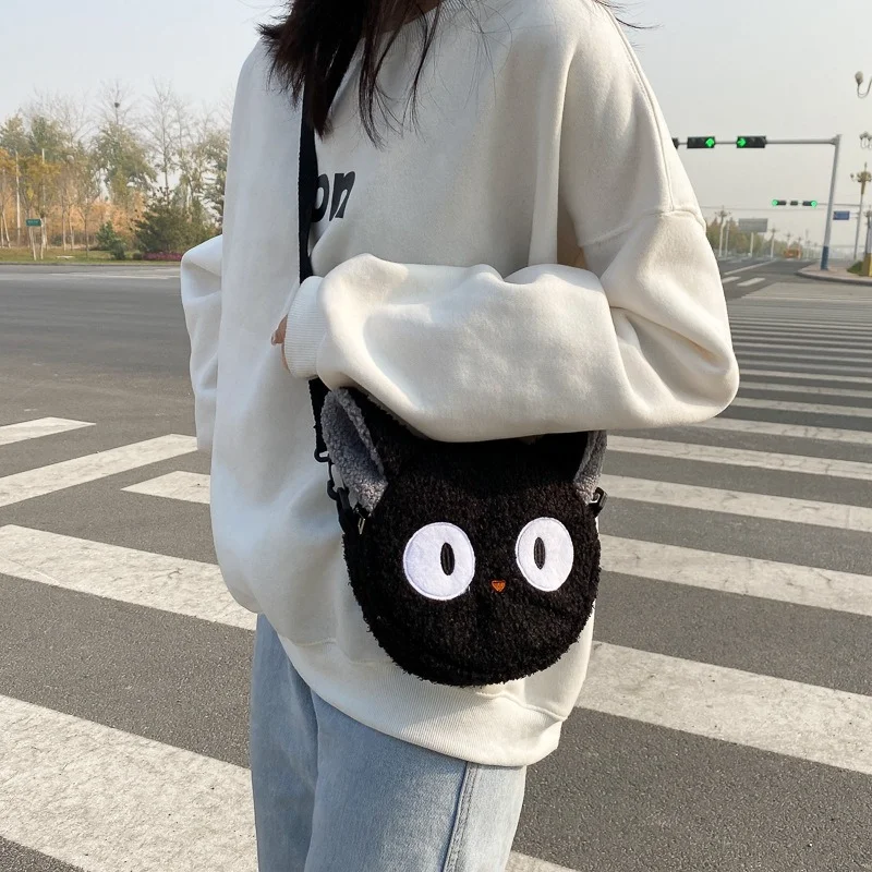 

Japanese Style Bag Women Cartoon Plush Shoulder Bag for Women 2022 New Crossbody Bag Small Phone&Purse Bag Bolsa Feminina