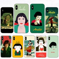 the movie am%c3%a9lie unique phone case for iphone 13 11 pro max x xr se 2020 shell 12 mini xs funda 7 8 plus 5s 6s hard mobile cover