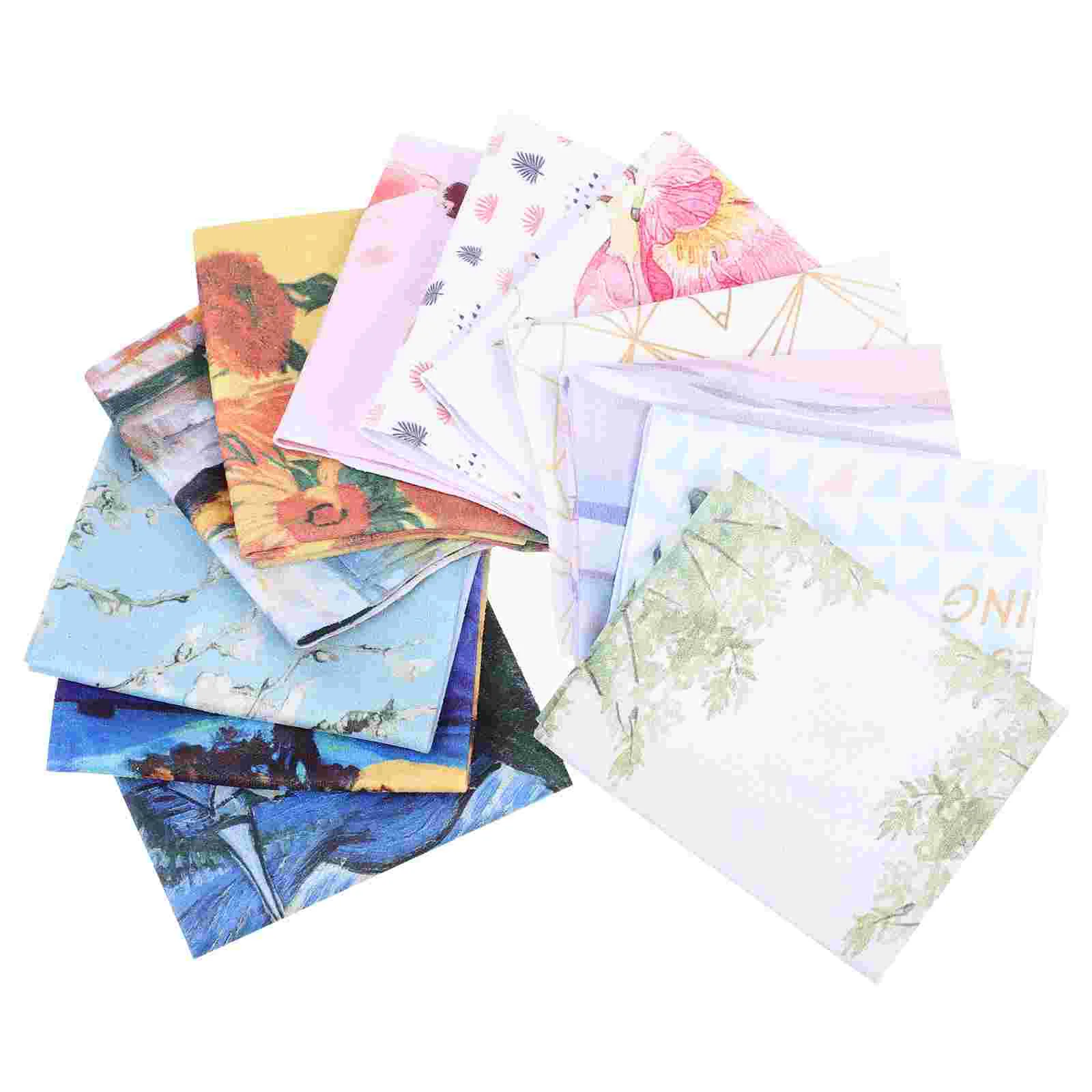 

12Pcs Multi-function Lens Cleaning Cloth Anti-fog Glasses Cleaning Cloth for Home Office
