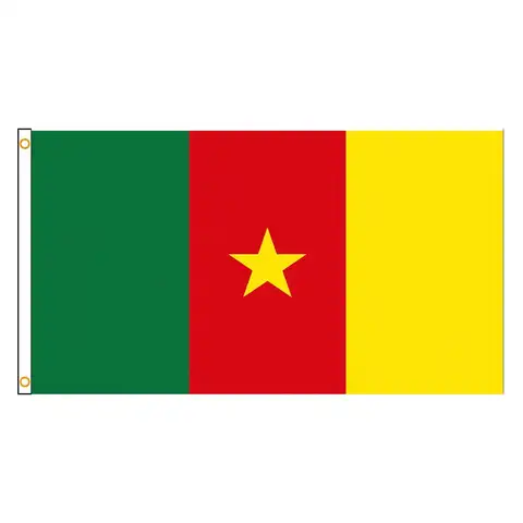 Флаг Китая 90x150 см, флаги Камеруна для украшения