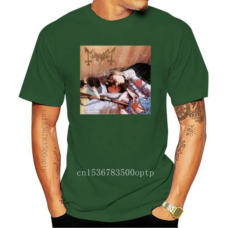 

Mayhem-Camiseta de corazones negros para hombre, camisa informal para niño, Tops con descuento de estilo chino, novedad