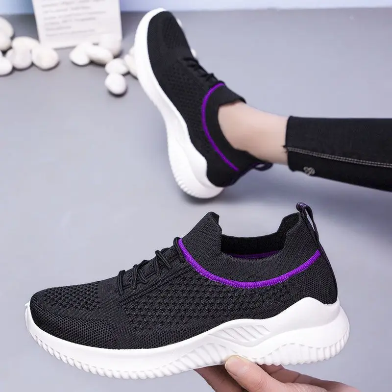 Women's Shoes Comfortable Breathable Mesh Sneakers Light Casual Running Sneakers Female Vulcanized Shoes Casual Shoes