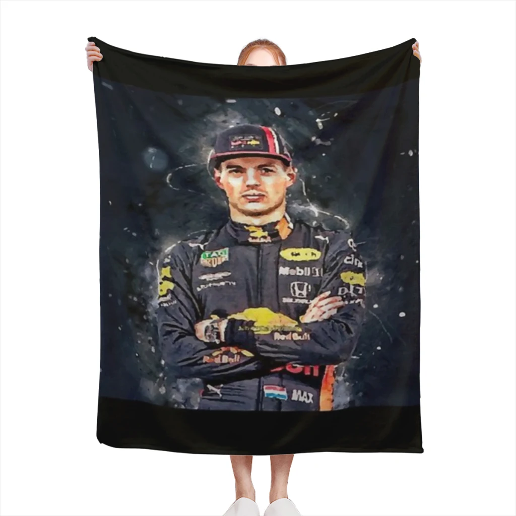 Одеяла Max Verstappen. Теплые фланцевые одеяла. Мягкое и удобное одеяло. Одеяло для