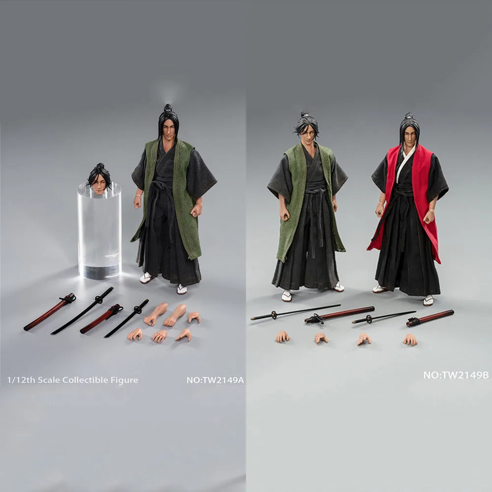 

In Stock TWTOYS TW2149 1/12 Scale Sasaki Kojiro For Collection Standard Ver. Full Set 6'' Male Soldier Action Figure Body Doll
