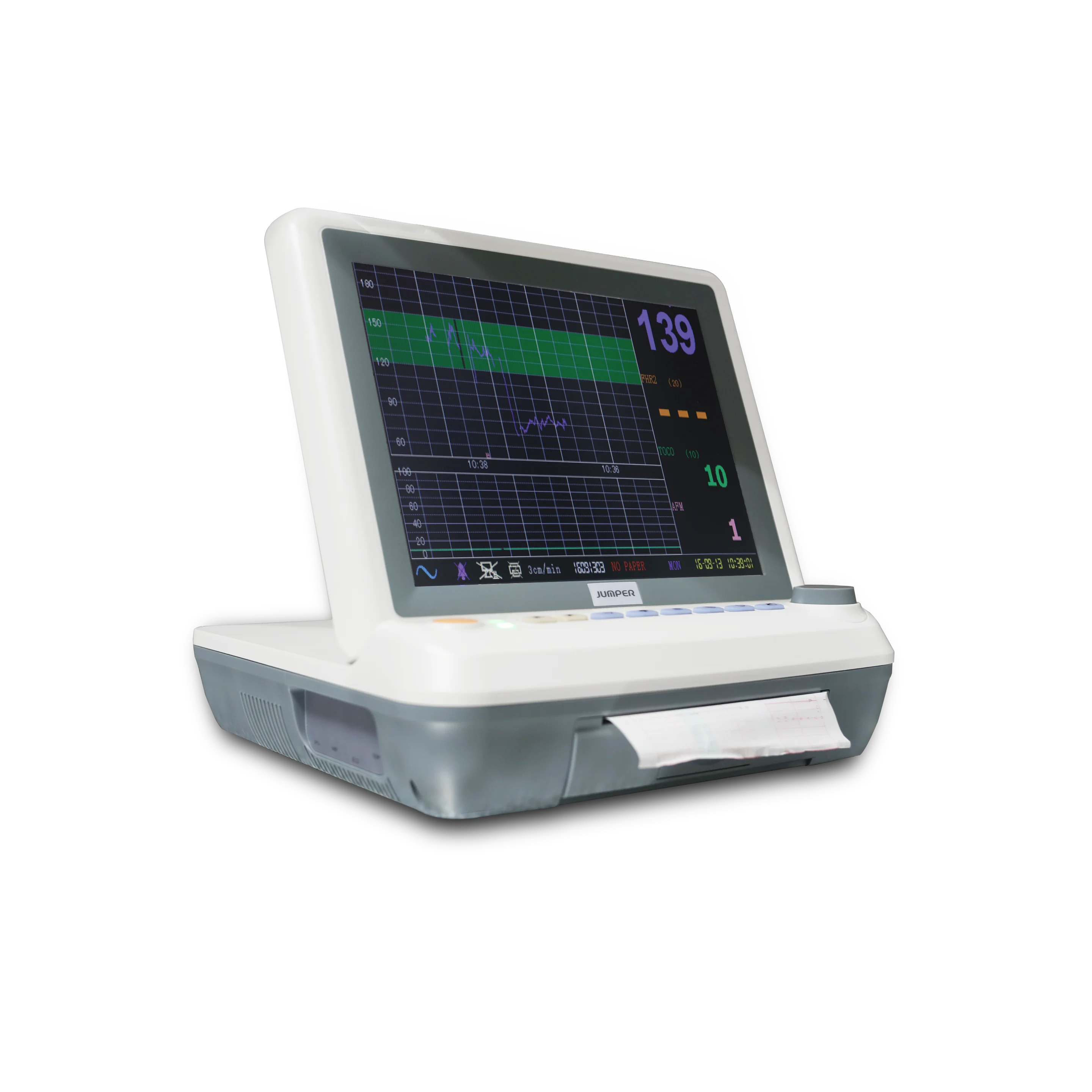 

JUMPER JPD-300P Manufacturers Select 12 inch Hospita CTG Machine Maternal Fetal Monitor