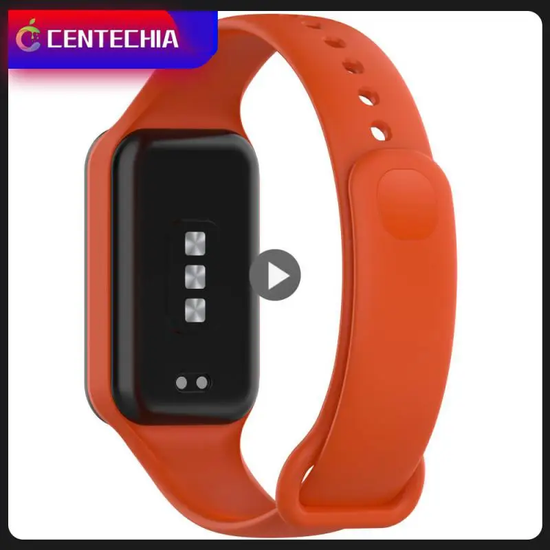 

Strap For Redmi Band2 Breathable Silicone Watchband Comfortable Light Smartwatch Replacement Wristband Office Accessories